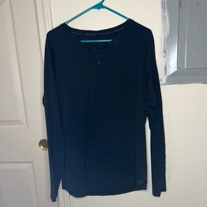 Alphalete LUX long sleeve Henley